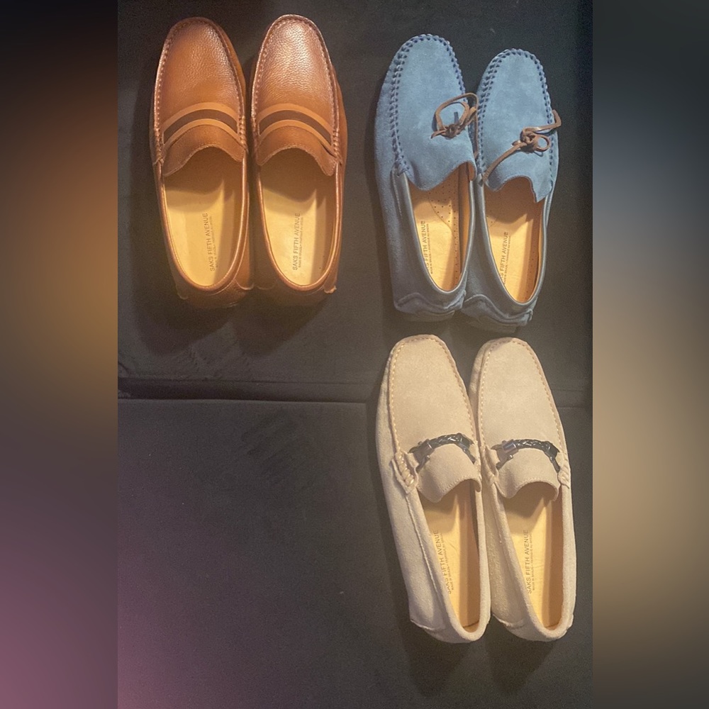 Saks fifth avenue Mens loafers - Picture 3 of 3